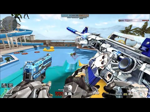 Crossfire Brazil 2.0 : M4A1 S Dragão Cyborg SIA - Hero Mode X - Zombie V4