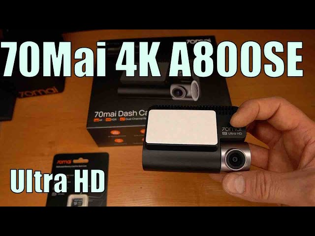 4К за лобовым стеклом. Видеорегистратор 70mai DashCam 4K A800SE