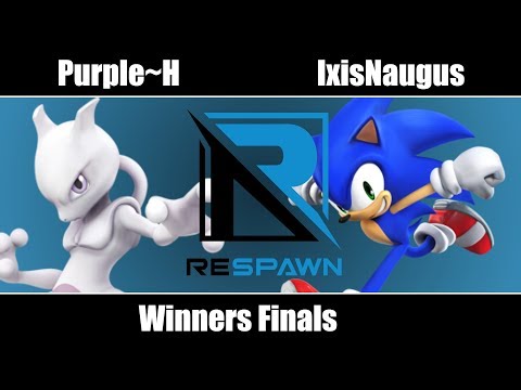 Respawn5 - TCL | Purple~H (Mewtwo, Cloud) Vs. IxisNaugus (Sonic) - Winners Finals - Smash WiiU