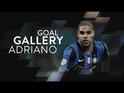 ADRIANO LEITE RIBEIRO | All of his 74 Inter goals 🇧🇷⚫️🔵