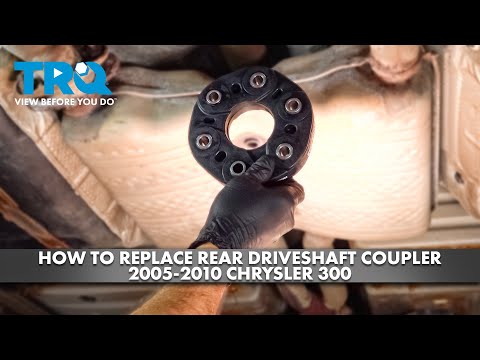How to Replace Rear Driveshaft Coupler 2005-2010 Chrysler 300