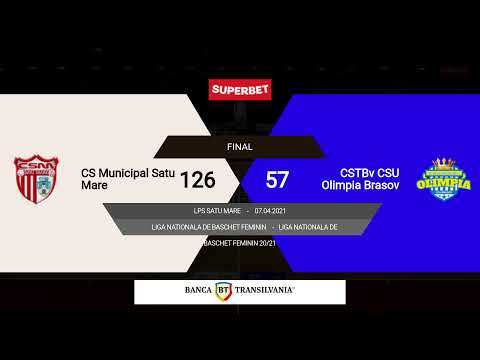 LNBF 2020-2021: CSM Satu Mare - CSTBv CSU Olimpia Brasov