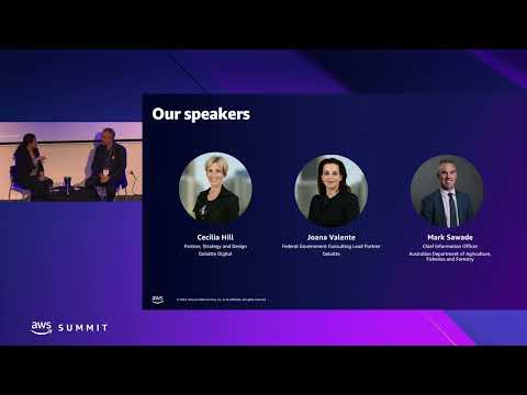 AWS Summit Canberra 2022 - Evolving the role of technology in government (sponsored by Deloitte)