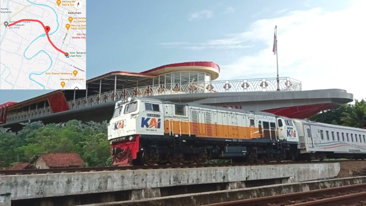 PENUH TIKUNGAN,KERETA TETAP MELANJUTKAN PERJALANAN#train