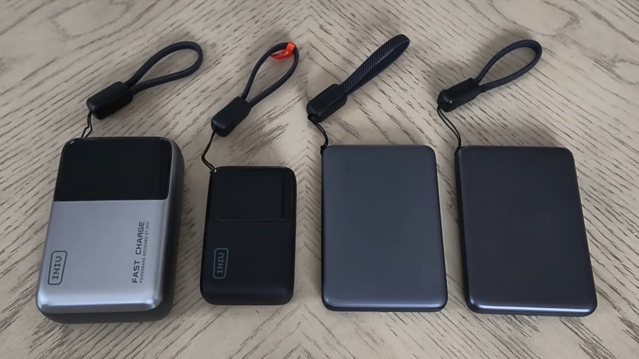 INIU Portable Chargers - Simple and Effective Tech ( These Prices are GREAT )