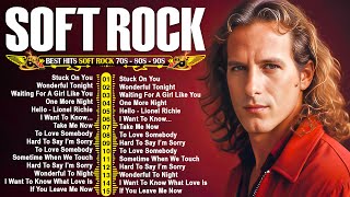 Download lagu Soft Rock Songs 70s 80s 90s Full Album 🎁 Lionel Richie, Elton John, Eric Clapton, Bee Gees, Lobo mp3