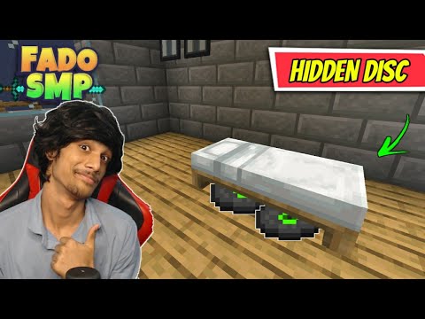 Find The Hidden Disc Challenge Minecraft | FADO SMP #9