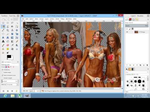 How to Emboss Text in GIMP