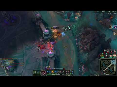 PBE Bruiser Kled damage example (stream clip)