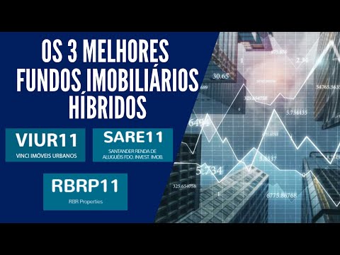 OS 3 MELHORES FUNDO IMOBILIÁRIOS HÍBRIDOS / VIUR11/ SARE11/RBRP11
