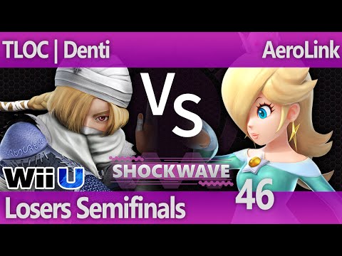 SW 46 Smash 4 - TLOC | Denti (Sheik) vs AeroLink (Rosalina) - Losers Semifinals
