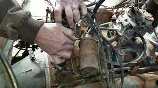 Testing the New Fuel Tank, Fuel Lines, & Mechanical Fuel Pump on My 1977 Dodge B200 Tradesman Van