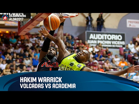 Hakim Warrick - Volcadas vs Academia - Grupo D - DIRECTV Liga de las Americas 2017