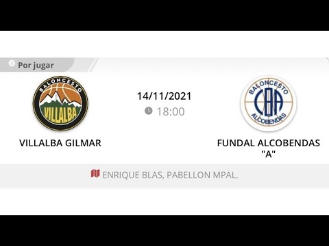 Infantil masc 08 A VILLALBA GILMAR - FUNDAL ALCOBENDAS