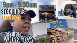 A NIGHT IN THE LIFE OF AN OVERNIGHT TEAM LEAD | Walmart work with me VLOG