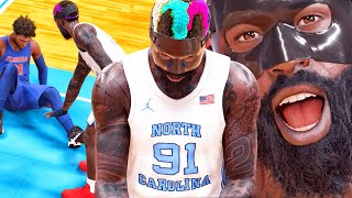 TAUNTING In NCAA COLLEGE FLASHBACK! NBA 2K23 My Career Next Gen Gameplay