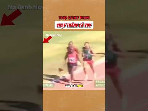 Thợ quay phim chạy thắng cả vận động viên | Nổ Banh Nóc #nobanhnoc