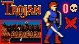 Trojan (NES, 1987) – Full Game No-Death Session (Single Player) ⚔️🛡️🕊️
