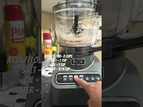 Chapatti dough on Ninja food processor #ninjafoodi #foodprocessor