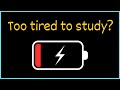 How To STUDY AFTER SCHOOL When You Re TIRED