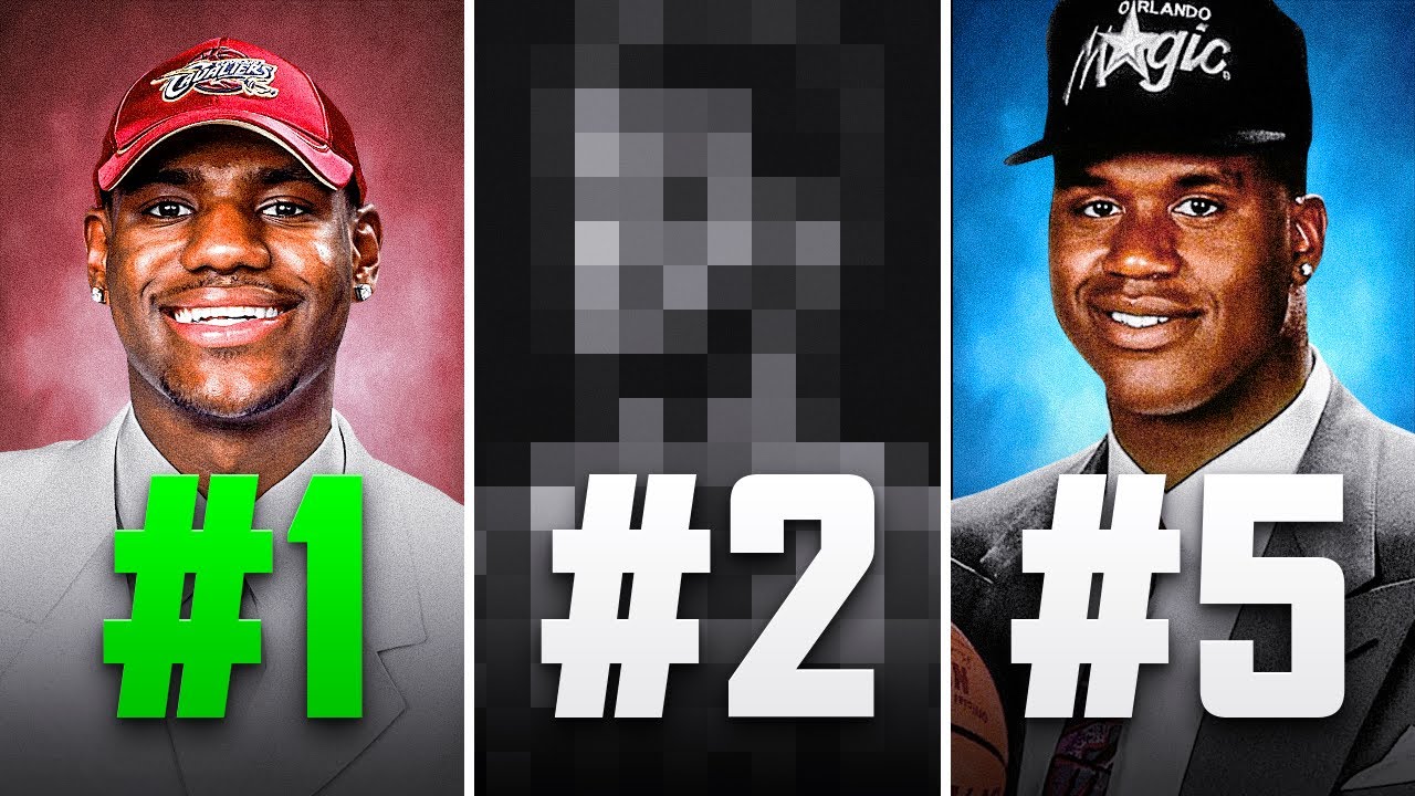 Top 10 #1 Draft Picks In NBA History
