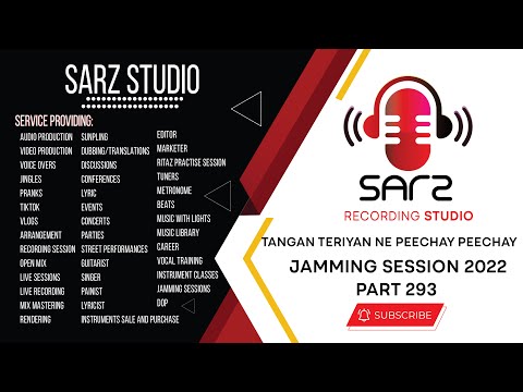 Tangan Teriyan Ne Peechay Peechay | 90's | Old is Gold | SARZ Studio |Jamming Session 2022 |Part 293