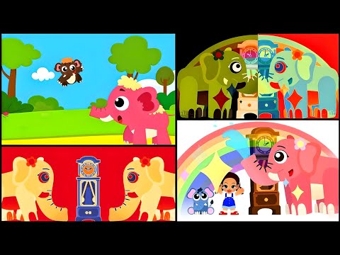 HICKORY DICKORY DOCK | AN ELEPHANT WENT UP THE CLOCK