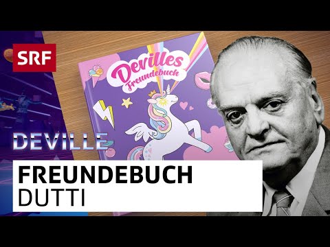 Deville's Friends Book – Gottlieb Duttweiler | Deville