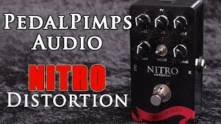 Pedal Pimps FX NITRO Distortion High Gain Pedal Review & Demo (Stompbox Saturday Ep.83)