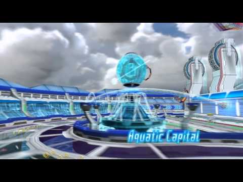 Sonic Riders: Zero Gravity - Playthrough [Part 4 - Story Mode - Heroes: Aquatic Capital] [ENG]