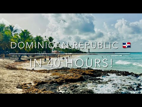 A 3 Day Adventure in the Dominican Republic 🇩🇴 👉 Dominicus - Bayahibe - La Romana - Santa Domingo!