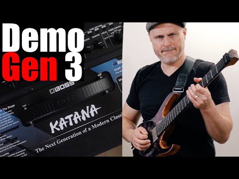 New BOSS Katana amp Gen 3 - Overview and sound Demo by Alex Hutchings