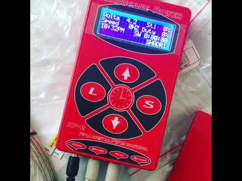 Настройка блока Hurricane Power