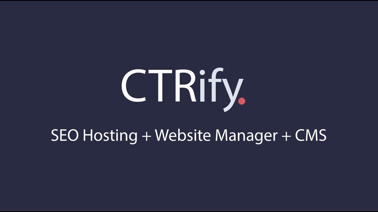 CTRify tutorial