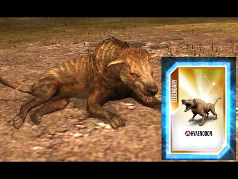HYAENODON UNLOCKED BATTLE DEFEAT II Jurassic World The Game II Dinosaurs Game