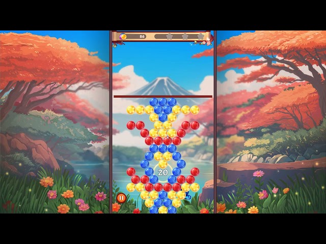 Bubble Shooter Butterfly gameplay tutorial