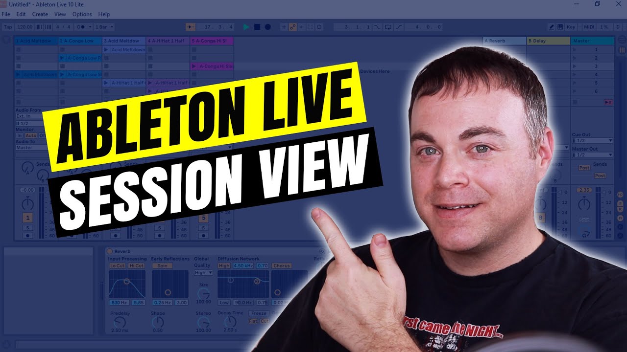 Ableton Live 10 Lite Tutorial - Session View