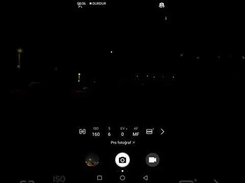 How to take a night photo - Huawei Y7