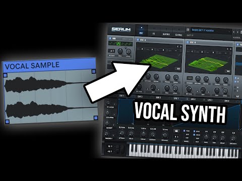 How To Make Vocal Synths In Serum | Importing Audio