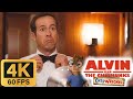 Alvin And The Chipmunks Chipwrecked 2011 Simon Helps Dave Tie His Bow 4K 60FPS