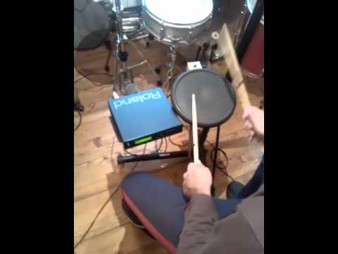 roland td7,  pad td9