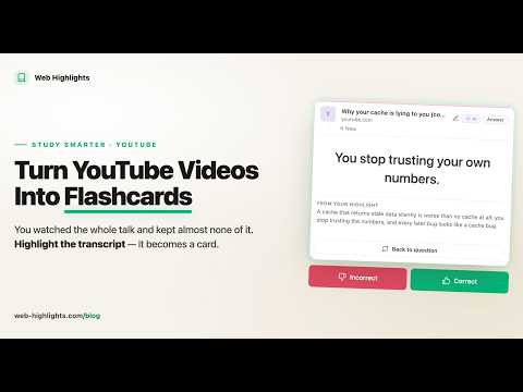 YouTube video