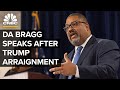 Manhattan DA Alvin Bragg holds press conference following Trump's arraignment — 4/4/23