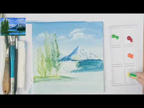 techniques de peinture acrylique pour débutants