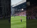 Nottingham Forest fans celebrate end of season with players
