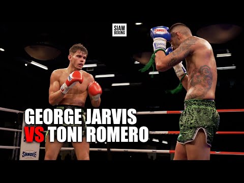 George Jarvis vs Toni Romero | SuperShowDown Fight Highlight | Siam Boxing