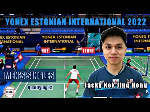 Jacky Kok Jing Hong Def Viacheslav Yakovlev (UKR) - Estonian International 2022