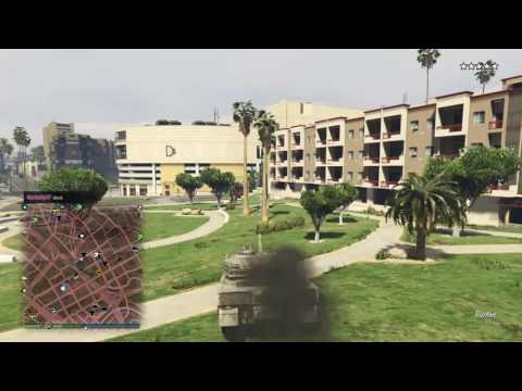 Grand Theft Auto Online Rhino Tank Vs HVY APC