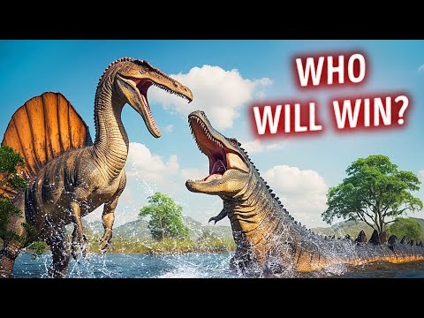 Who Would Rule the Water - Spinosaurus or Purussaurus?