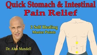 Rapid Relief from Stomach, Bloating, Cramping Pain (Acupressure Master Points) - Dr Mandell